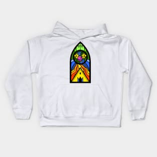 Midsommar Stained Glass Kids Hoodie